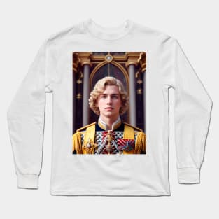 Prince of dreams blond and handsome Long Sleeve T-Shirt